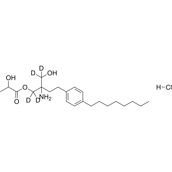 Fingolimod Mono-lactate-d4 HCl